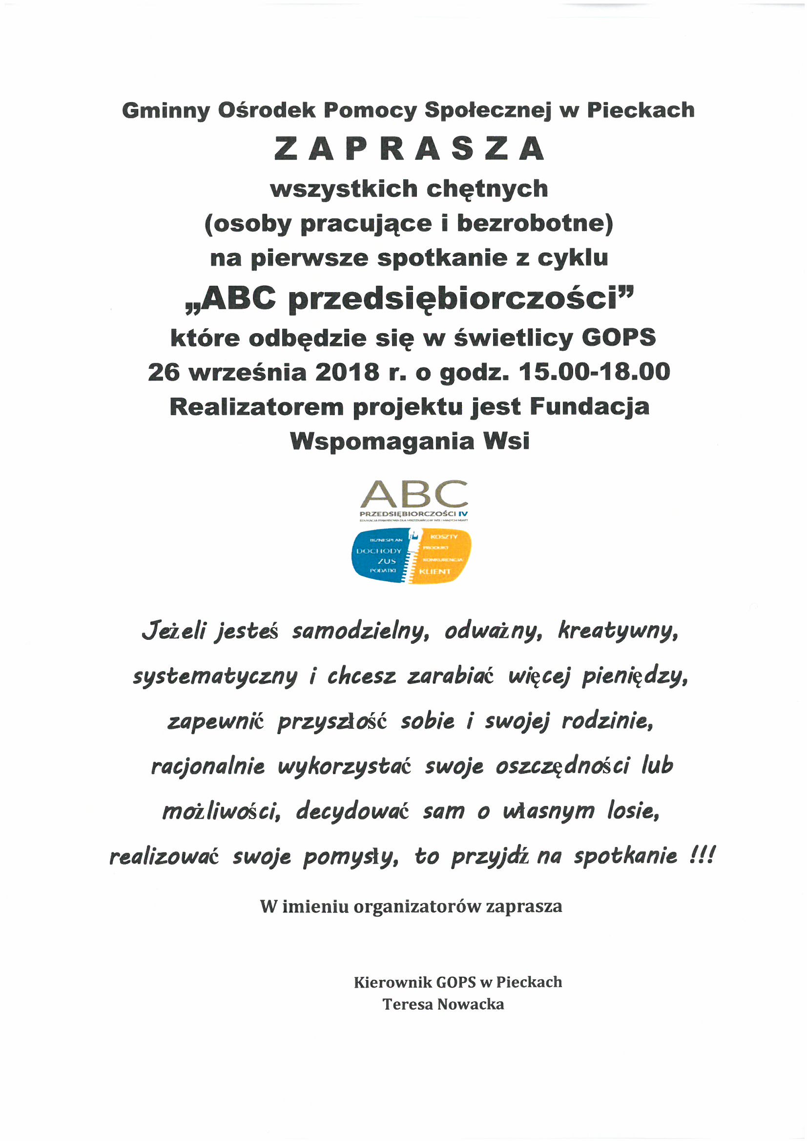 zaproszenie gops