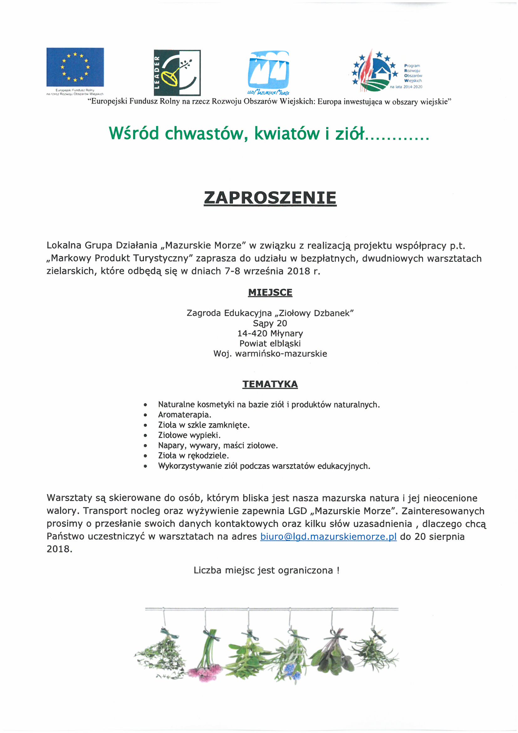 zaproszenie LGD
