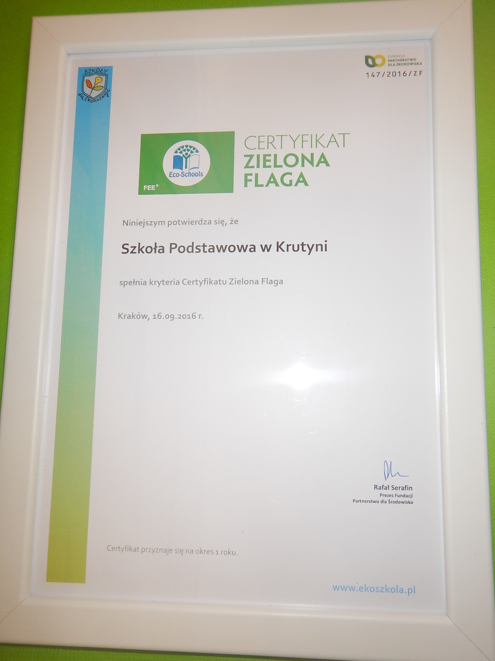 zielona Flaga
